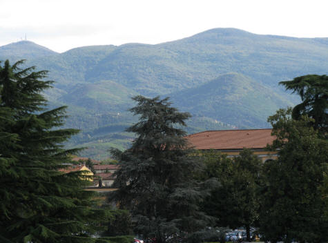 Mountains near Lucca Italy